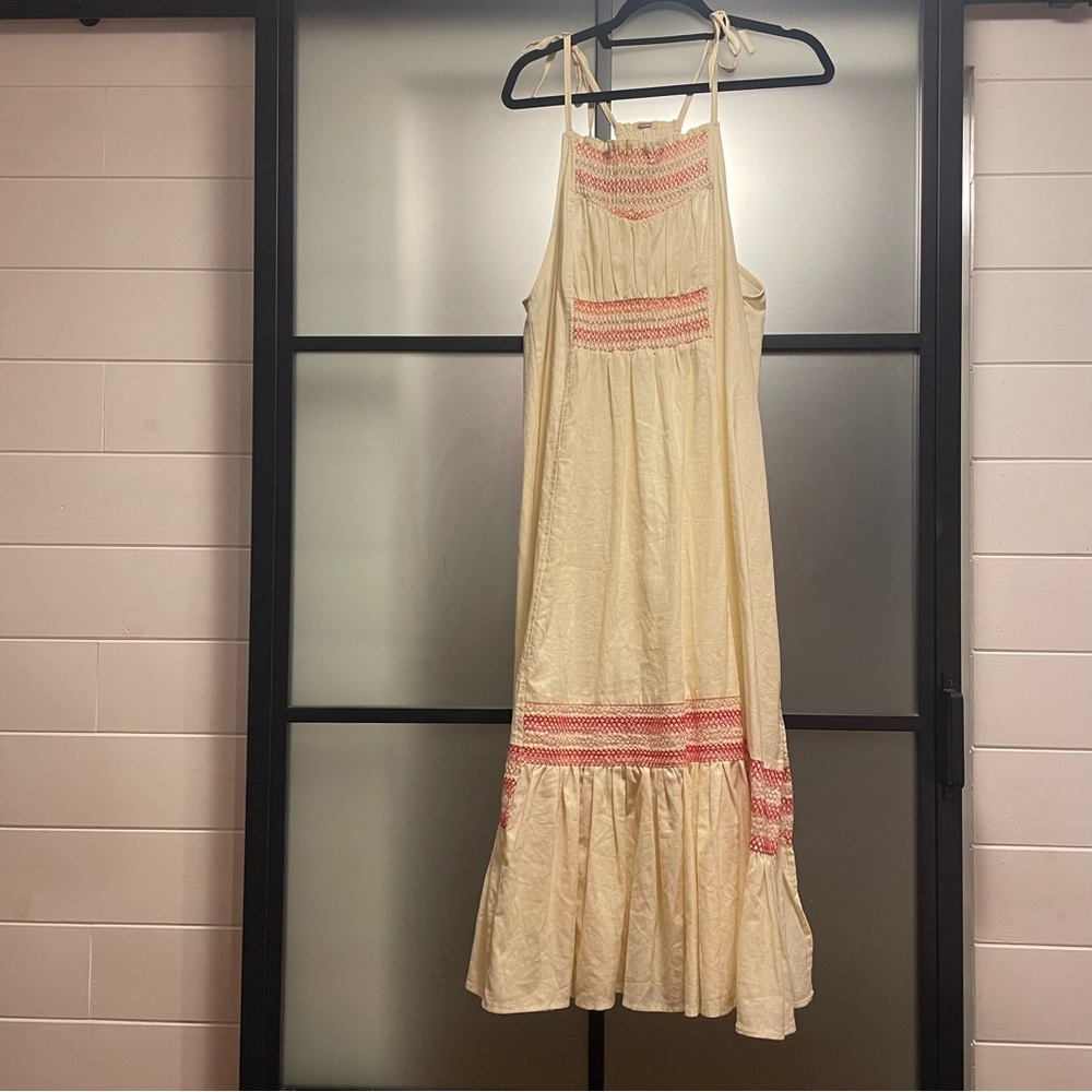 Free People linen and cotton dress
